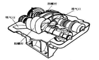 螺桿式空壓機轉子圖